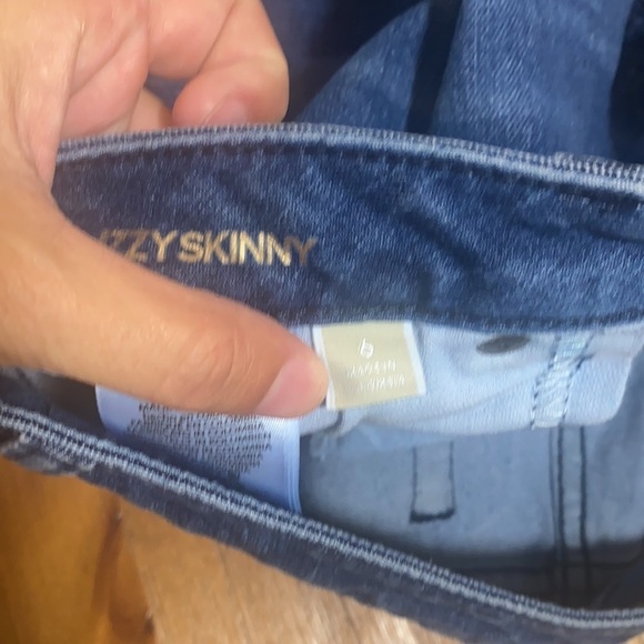 Michael Kors - Izzy Skinny Dark Denim Jeans Size 6 - Picture 11 of 12